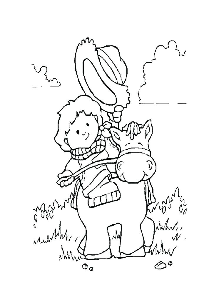 728x1020 Cowboy Coloring Page Cowboys Coloring Page Cowboys Coloring Page