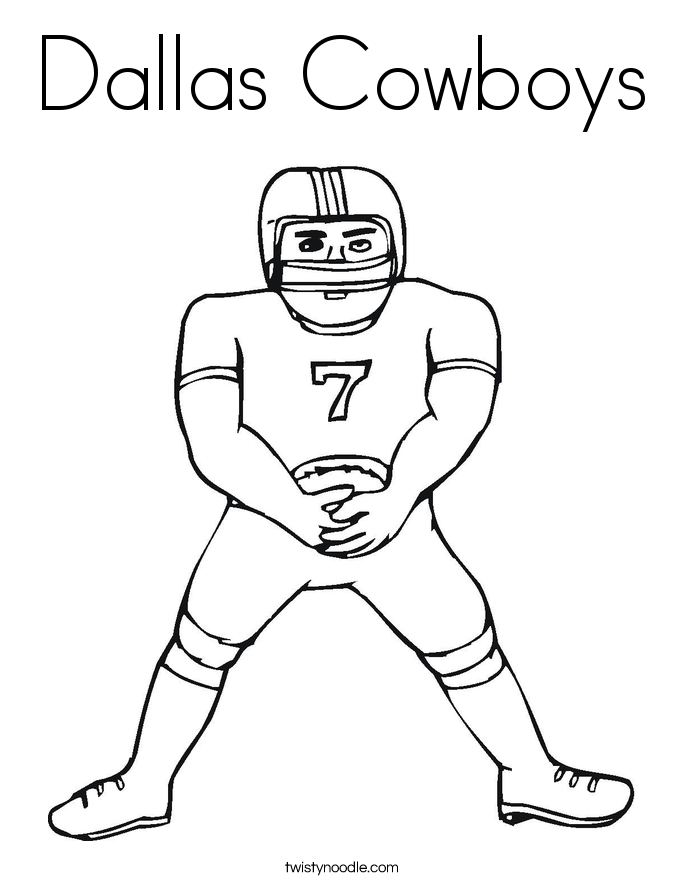Dallas Cowboys Coloring Page 685x886 Dallas Cowboys Coloring Page