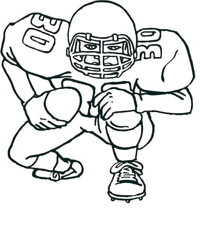 Football Player Coloring Page Football Player Coloring Pages Best 700x796 Football Player Coloring Page Football Player Coloring Pages Best