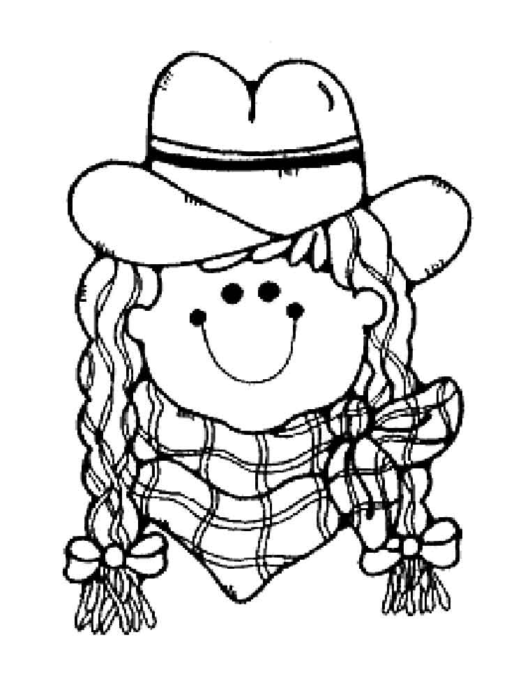 750x1000 Cowgirl Coloring Pages. Free Printable Cowgirl Coloring Pages.