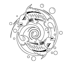 230x230 Top 25 Free Printable Koi Fish Coloring Pages Online