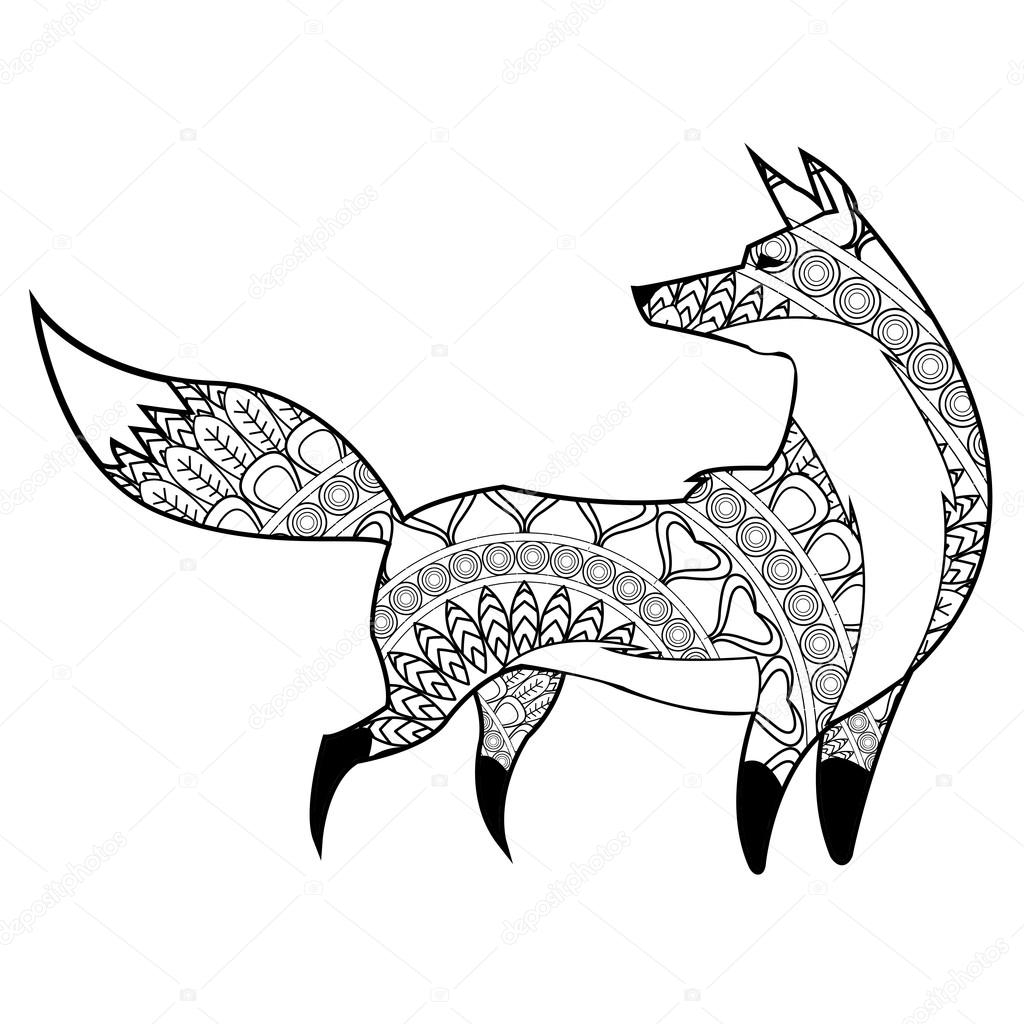 Coyote Coloring Page at GetColorings.com | Free printable colorings ...