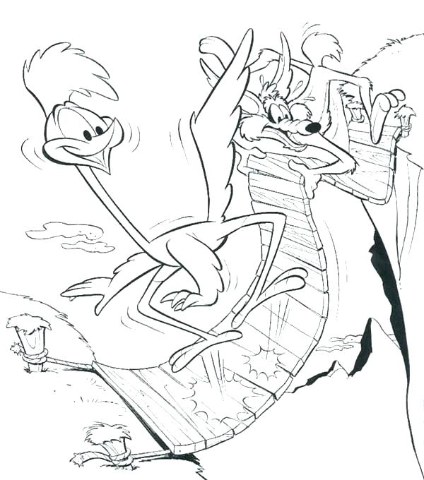 Coyote Coloring Pages Wile E Coyote Coloring Pages Road Runner 600x680 Coyote Coloring Pages Wile E Coyote Coloring Pages Road Runner