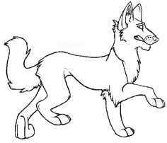Coyote (Jackal) Coloring Pages For Kids 236x202 Coyote (Jackal) Coloring Pages For Kids