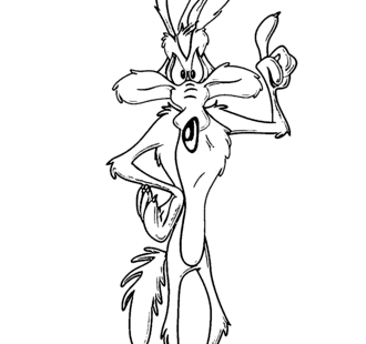 Desert Coyote Coloring Page Coloring Pages 330x310 Desert Coyote Coloring Page Coloring Pages