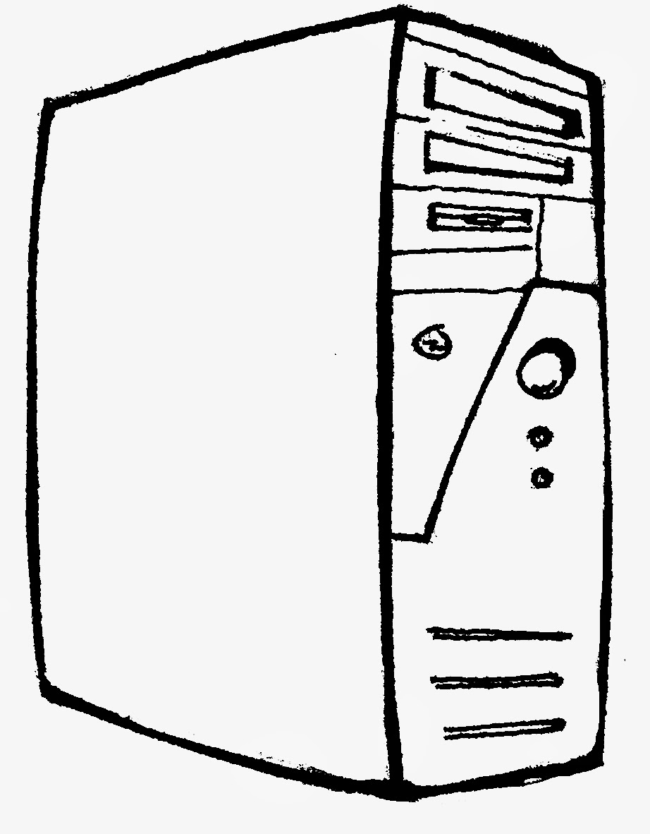 922x1182 Computer Parts Coloring Pages