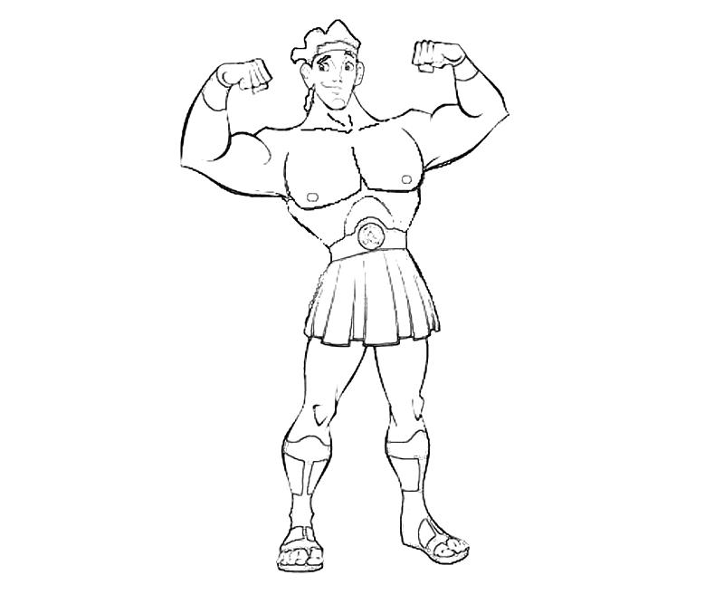 800x667 Disney Hercules Coloring Pages