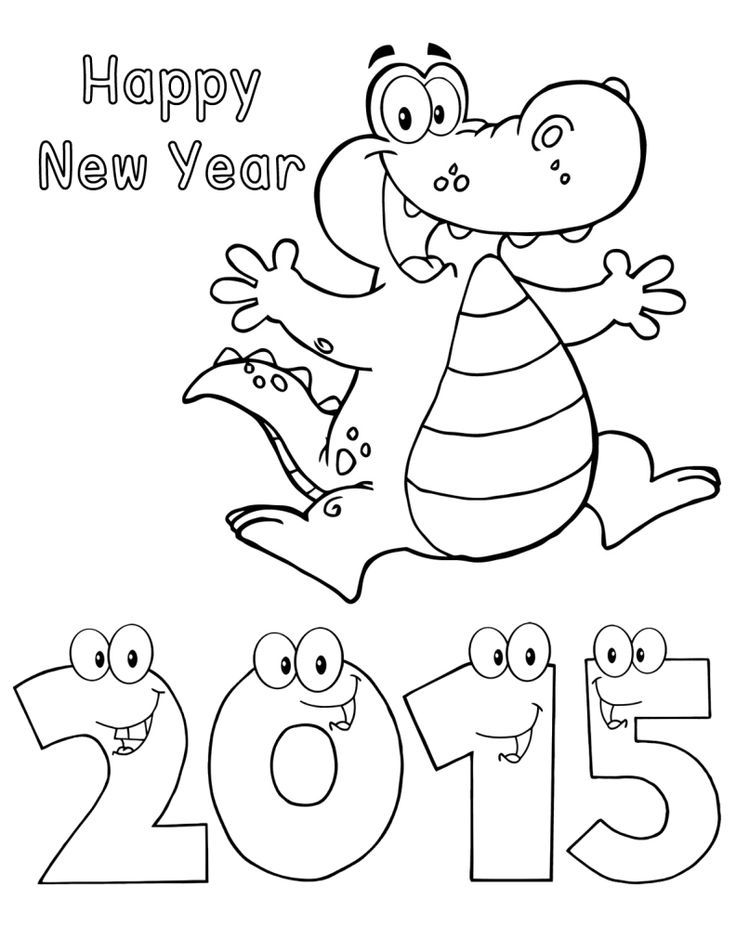 736x951 Free Coloring Pages Happy New Year 2015 Www.sd Ram.us