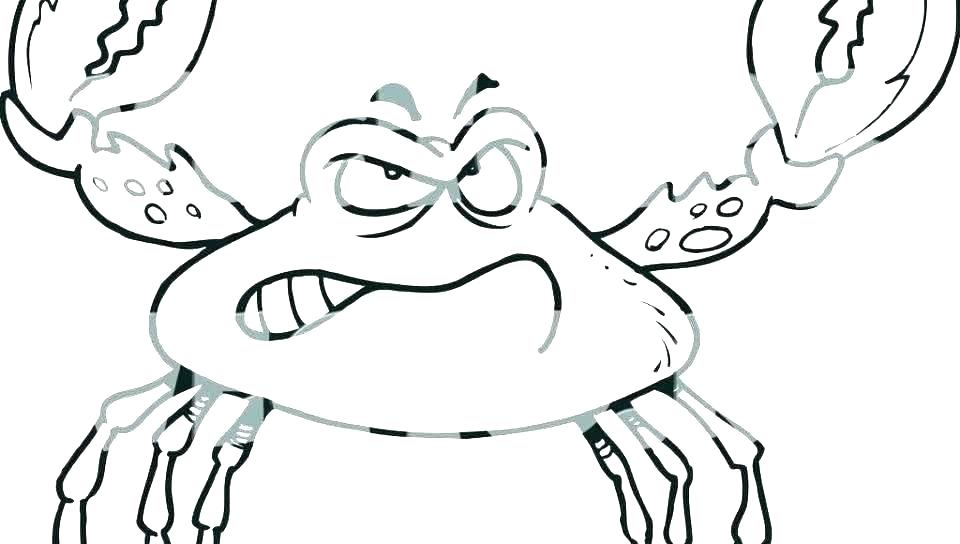 960x544 Hermit Crab Coloring Pages Hermit Crab Coloring Page Medium Size
