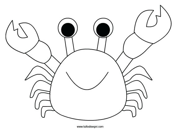 564x423 Crab Coloring Page Pages Free Printable