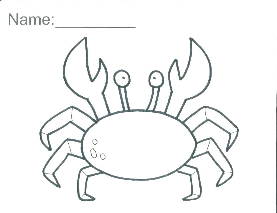 940x723 Crab Coloring Pages Hermit Crab Without Shell Coloring Page Hermit