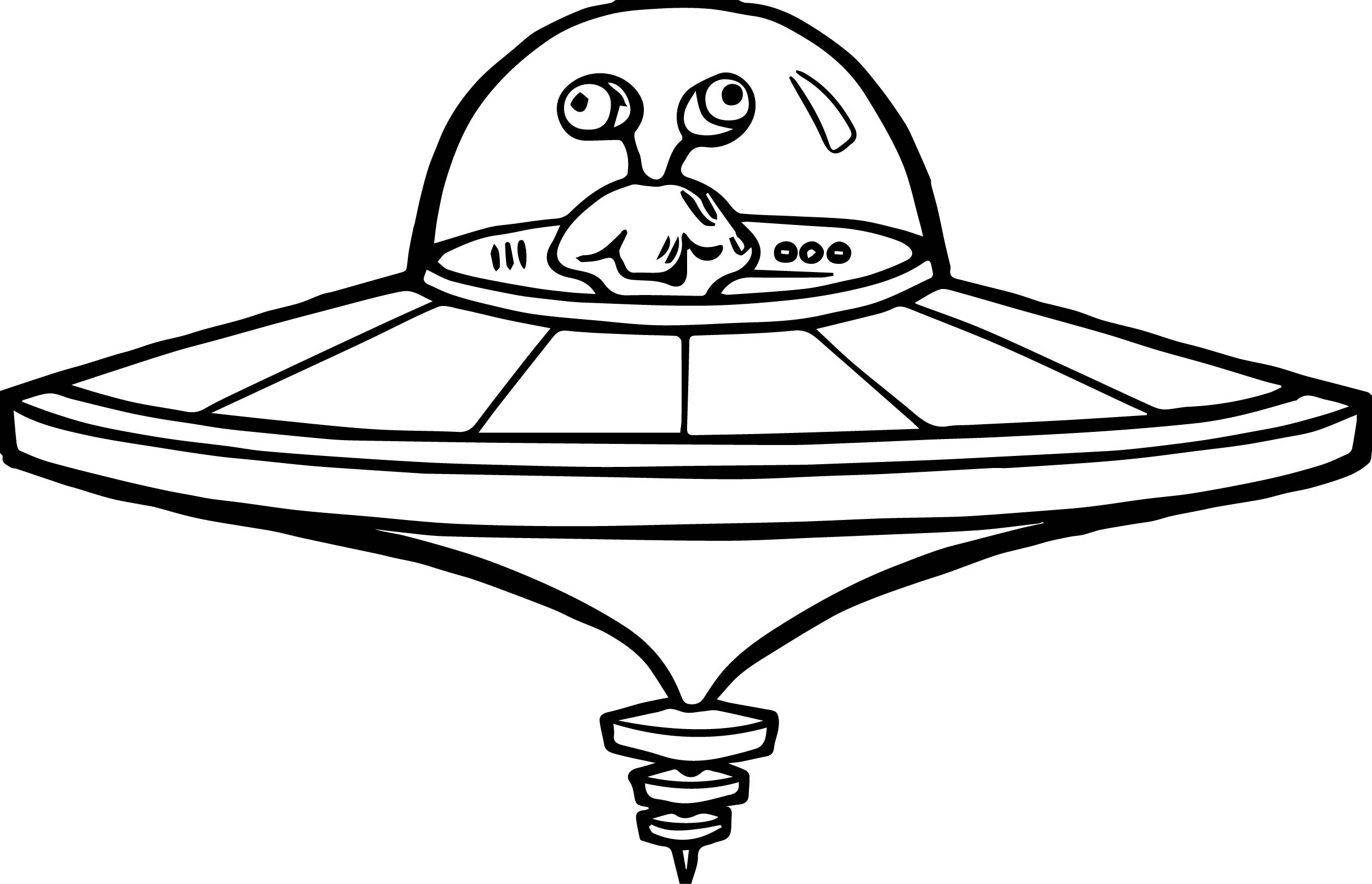 2506x1615 Flying Saucer Craft Coloring Page
