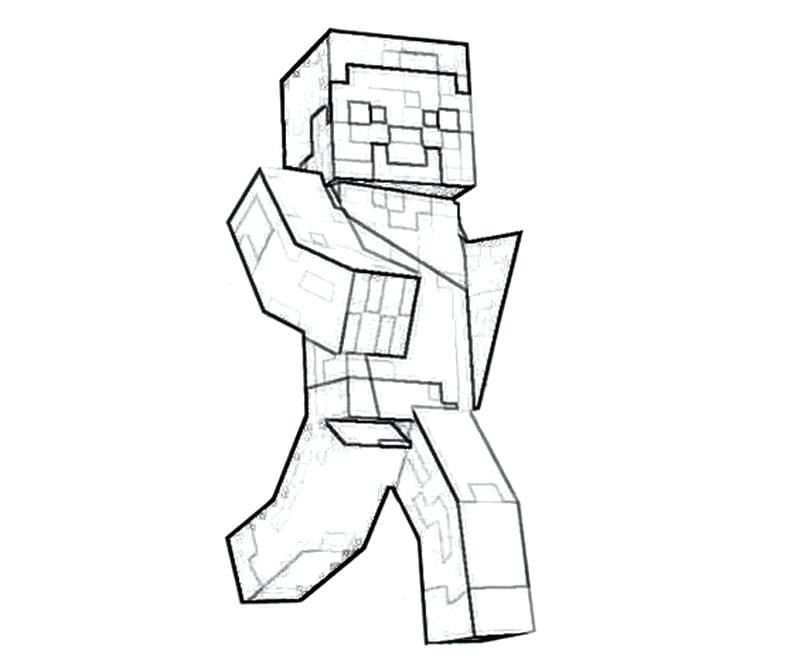 800x667 Mine Craft Coloring Pages Inspirational Free Minecraft Coloring