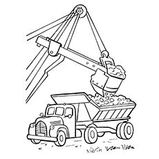 Crane Truck Cartoon Coloring Sheet For Kids Crane Truck Coloring 230x230 Crane Truck Cartoon Coloring Sheet For Kids Crane Truck Coloring