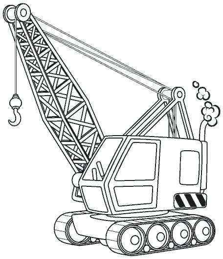 Construction Coloring Page Construction Construction Machine 456x531 Construction Coloring Page Construction Construction Machine