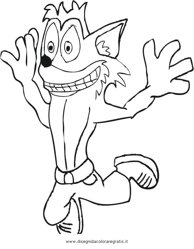 Crash Coloring Pages at GetColorings.com | Free printable colorings ...