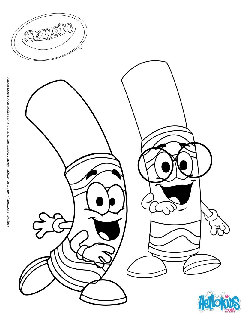 Crayola Coloring Pages Coloring Pages Crayola Crayon Coloring 820x1060 Crayola Coloring Pages Coloring Pages Crayola Crayon Coloring