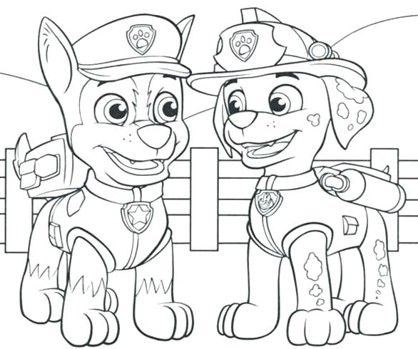 586x490 Trend Paw Patrol Coloring Pages Free Crayola Photo Page Printable