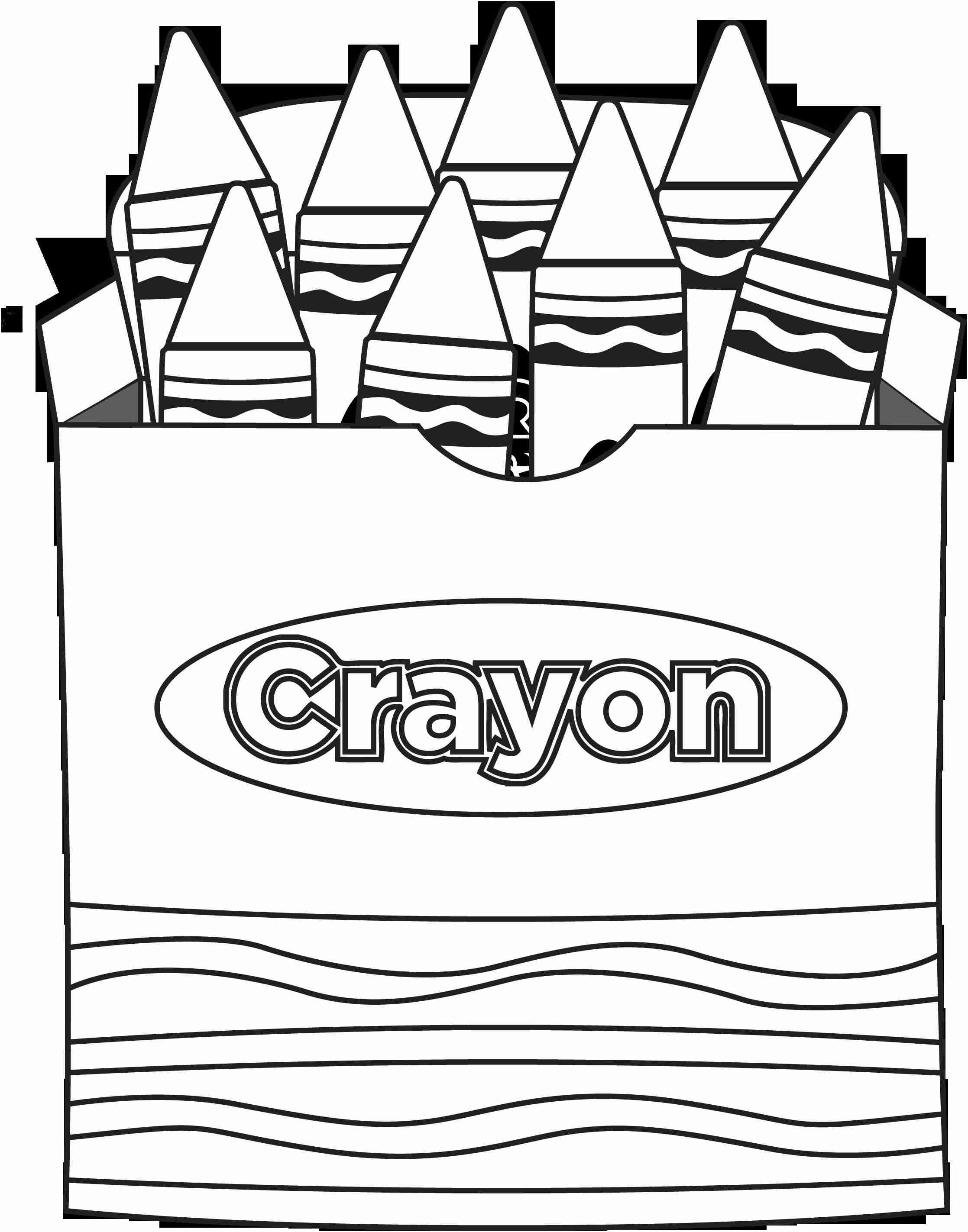 2235x2846 Crayola Crayons Box Coloring Pages Page Crayon On Crayon Box