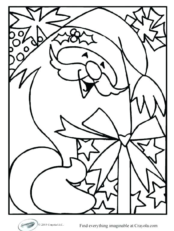 579x768 Crayon Shape Coloring Pages