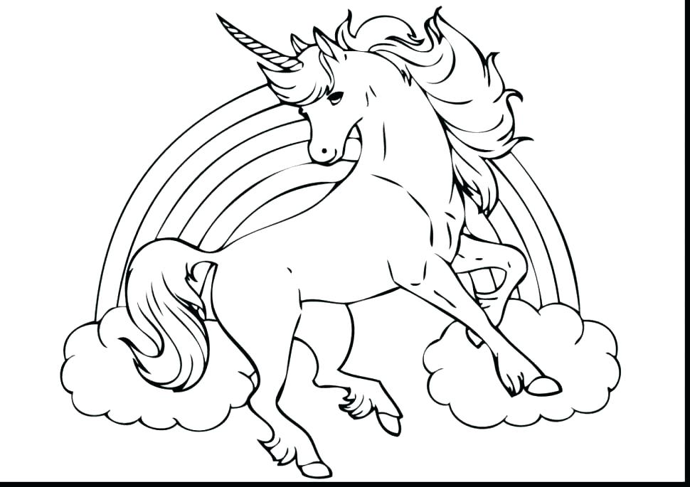Coloring Pages Of Unicorns Inspirational Free Coloring Pages 970x685 Coloring Pages Of Unicorns Inspirational Free Coloring Pages
