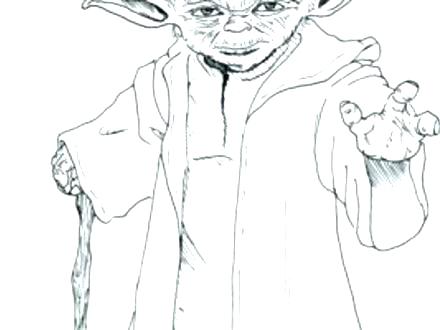440x330 Yoda Coloring Page Coloring Coloring Pages Star Wars Coloring