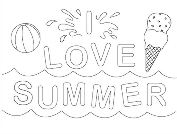 Exploit Summertime Coloring Sheets Summer Pages Sporturka Free 735x557 Exploit Summertime Coloring Sheets Summer Pages Sporturka Free