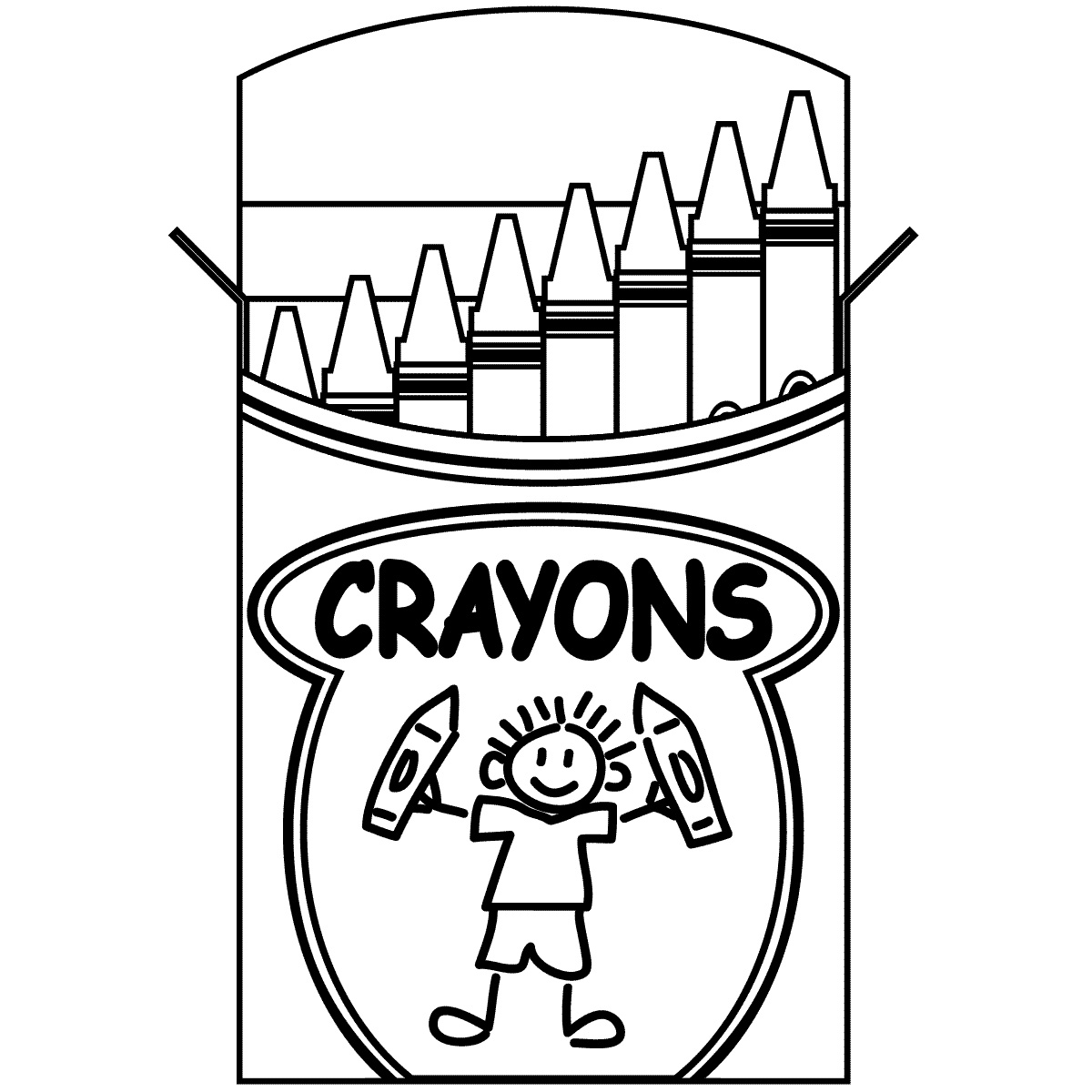 Crayola Crayons Box Coloring Pages Page Crayon 1200x1200 Crayola Crayons Box Coloring Pages Page Crayon