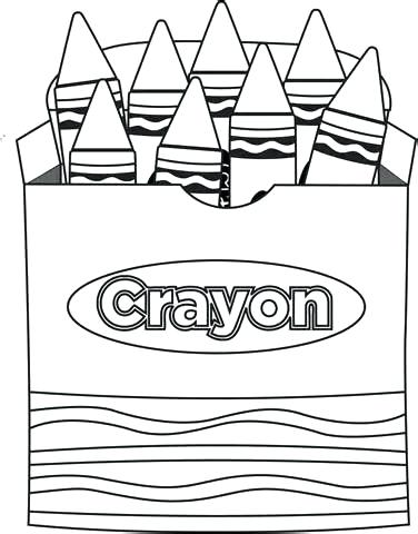 376x480 Crayon Coloring Pages Unique Crayon Coloring Pages Printable