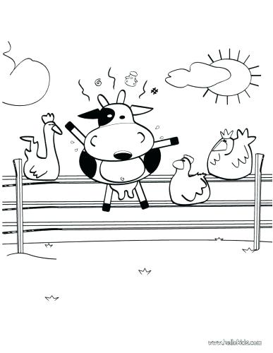 387x500 Free Farm Coloring Pages Farm Animal Coloring Pages Barnyard