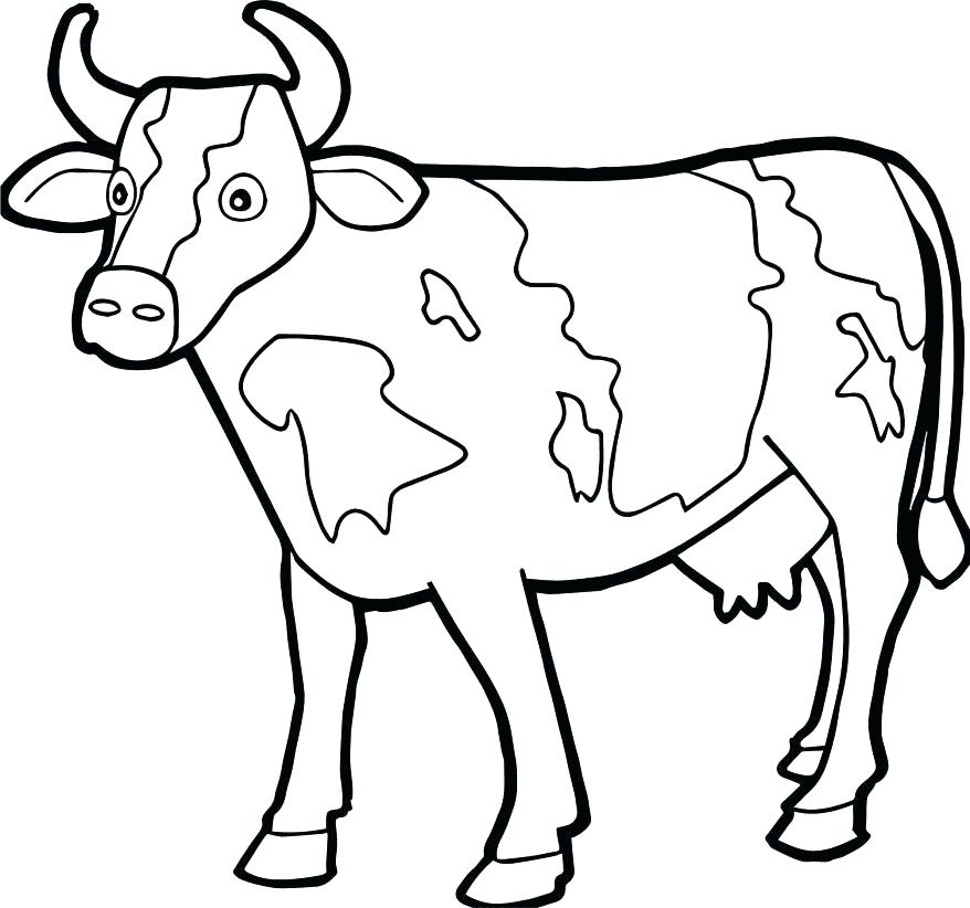 878x822 Coloring Page Cow Coloring Pages Cow Coloring Pages Crazy Coloring