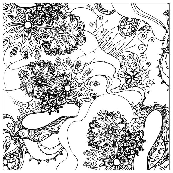 600x600 X Coloring Square Download By Stephanie Corfee Coloring