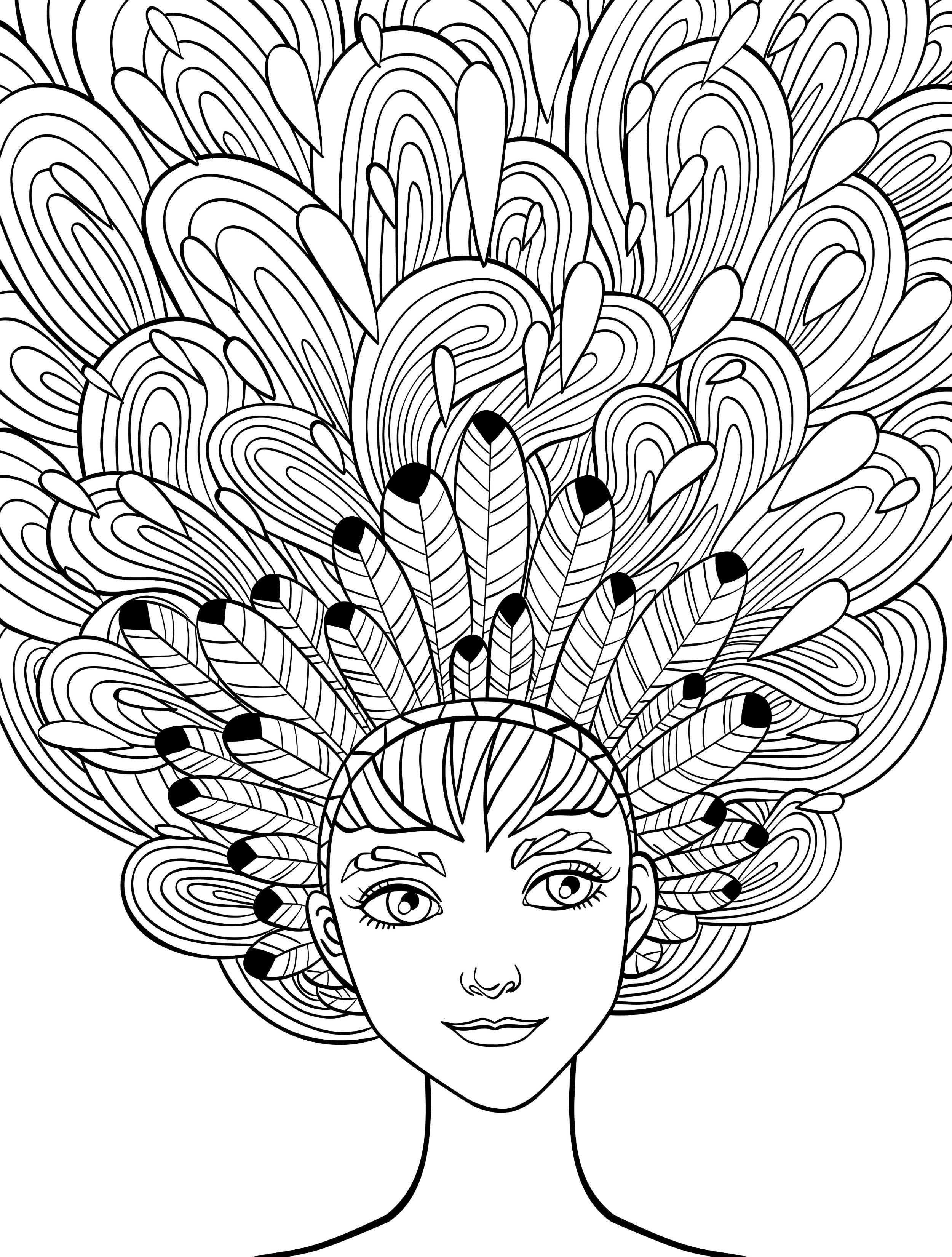 Crazy Coloring Pages Of Hair New 10 Adult 2500x3300 Crazy Coloring Pages Of Hair New 10 Adult