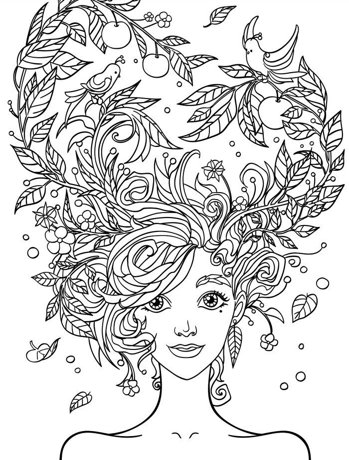 Pretty Coloring Pages For Adults Free Printable Coloring Pages 700x924 Pretty Coloring Pages For Adults Free Printable Coloring Pages