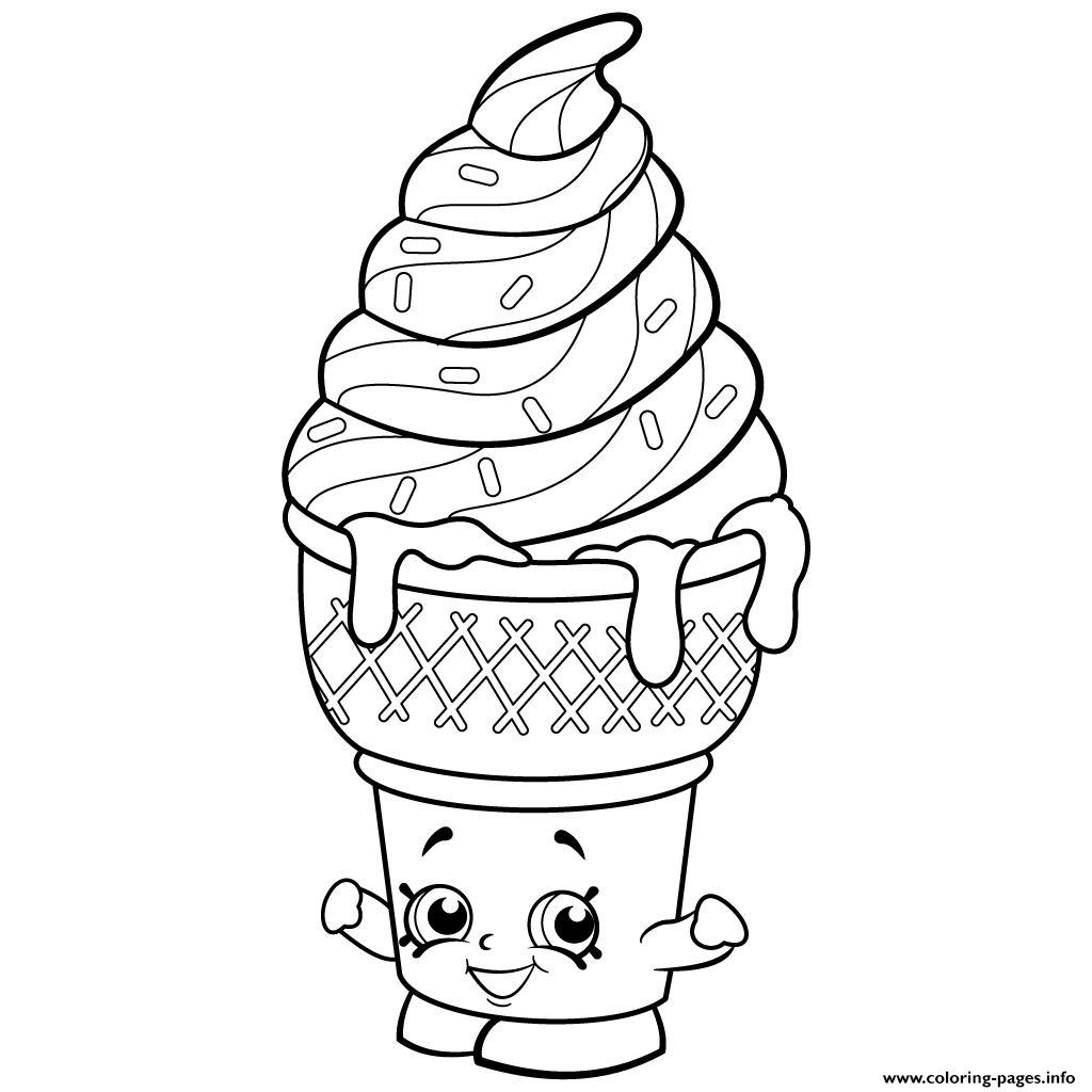 1024x1024 Unusual Ice Cream Coloring Pages 2 To Print Printable For Kids