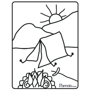 360x360 Bakery Coloring Pages Create Your Own Coloring Page Camping