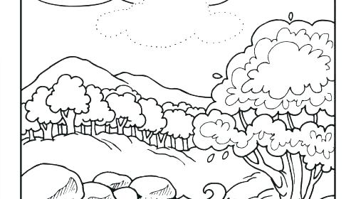 500x280 Creation Coloring Pages Creation Coloring Pages Seven Days