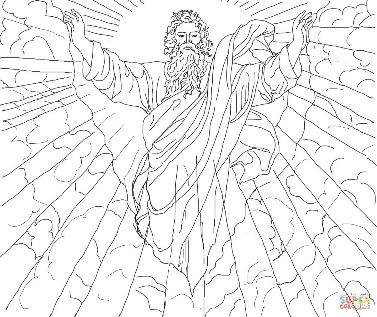 Christian Coloring Pages For Kids Children And Adults Open Print 1200x1008 Christian Coloring Pages For Kids Children And Adults Open Print