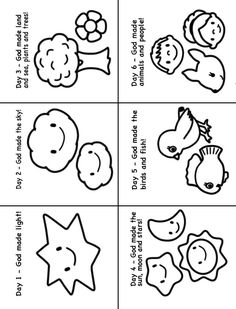 Seven Days Of Creation Early Childhood Coloring Sheet For Creation 236x309 Seven Days Of Creation Early Childhood Coloring Sheet For Creation