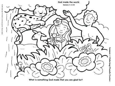 440x330 Creation Story Coloring Pages Creation Coloring Pages Coloring