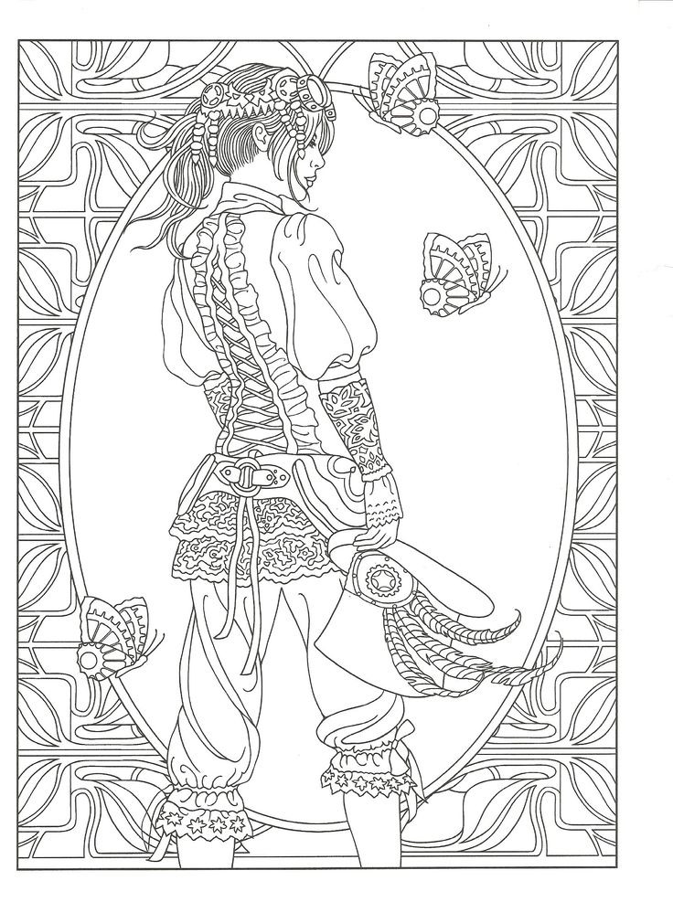 111 Best Coloring Steampunk Images On Coloring Books 736x987 111 Best Coloring Steampunk Images On Coloring Books