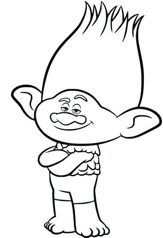329x479 Coloring Sheet Trolls Trolls Coloring Pages Free Printable Trolls