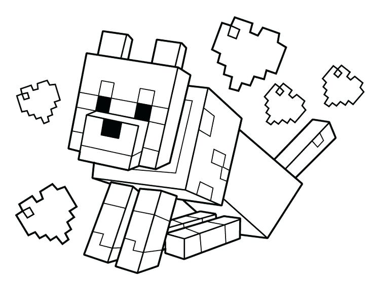 736x568 Minecraft Color Pages Coloring Pages Free Printable Coloring