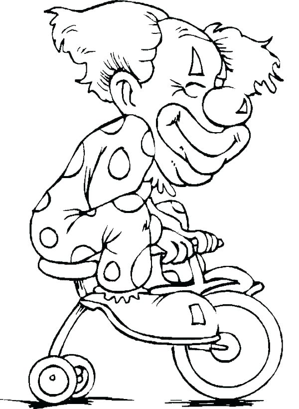 Scary Clown Coloring Pages Scary Clown Coloring Pages Collection 600x820 Scary Clown Coloring Pages Scary Clown Coloring Pages Collection