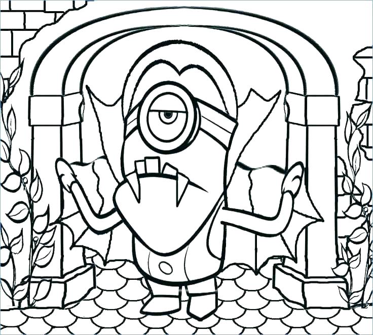 736x662 Creepy Coloring Pages Cliptext.co