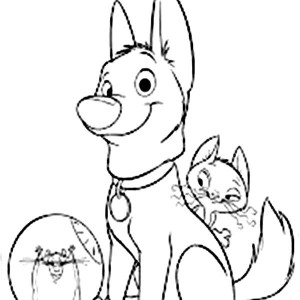 Bolt Movie Pictures Colouring Pages 300x300 Bolt Movie Pictures Colouring Pages