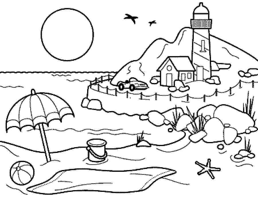 Coloring Pages Summer Season Pictures For Kids Drawing Free Fun Time 900x688 Coloring Pages Summer Season Pictures For Kids Drawing Free Fun Time