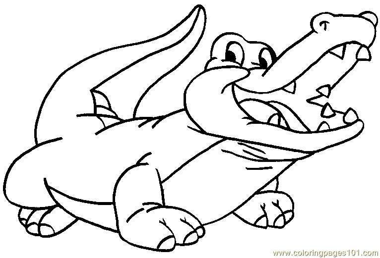 766x521 Alligator Coloring Pages Best Of Free Printable Crocodile Coloring