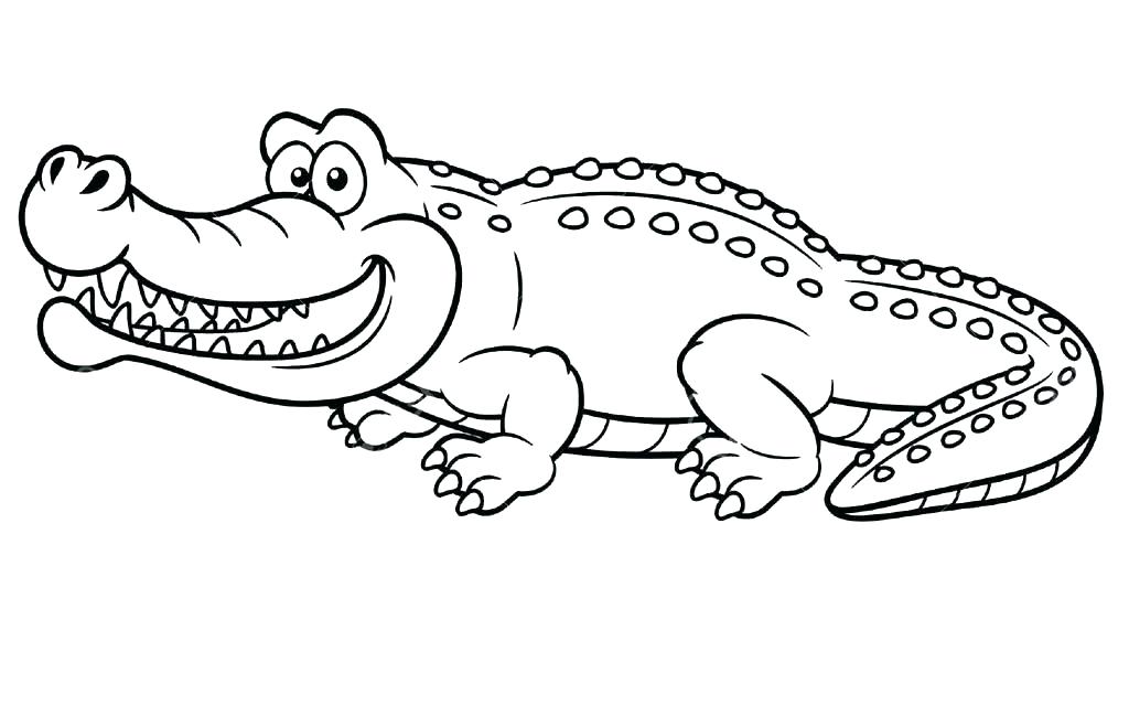 1024x639 Crocodile Color Pages Crocodile Coloring Pages Alligator Color