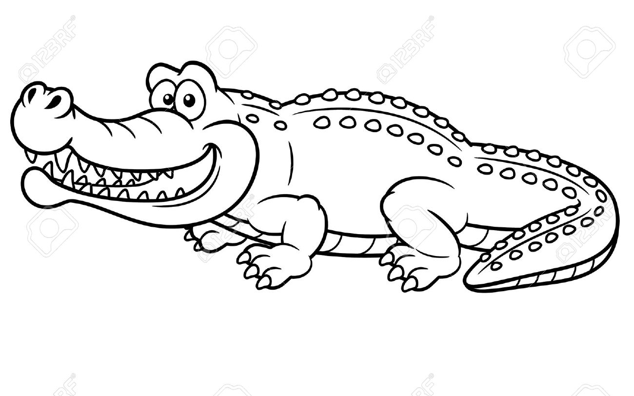 1300x812 Crocodile Coloring Pages Collection Free Coloring Pages Download